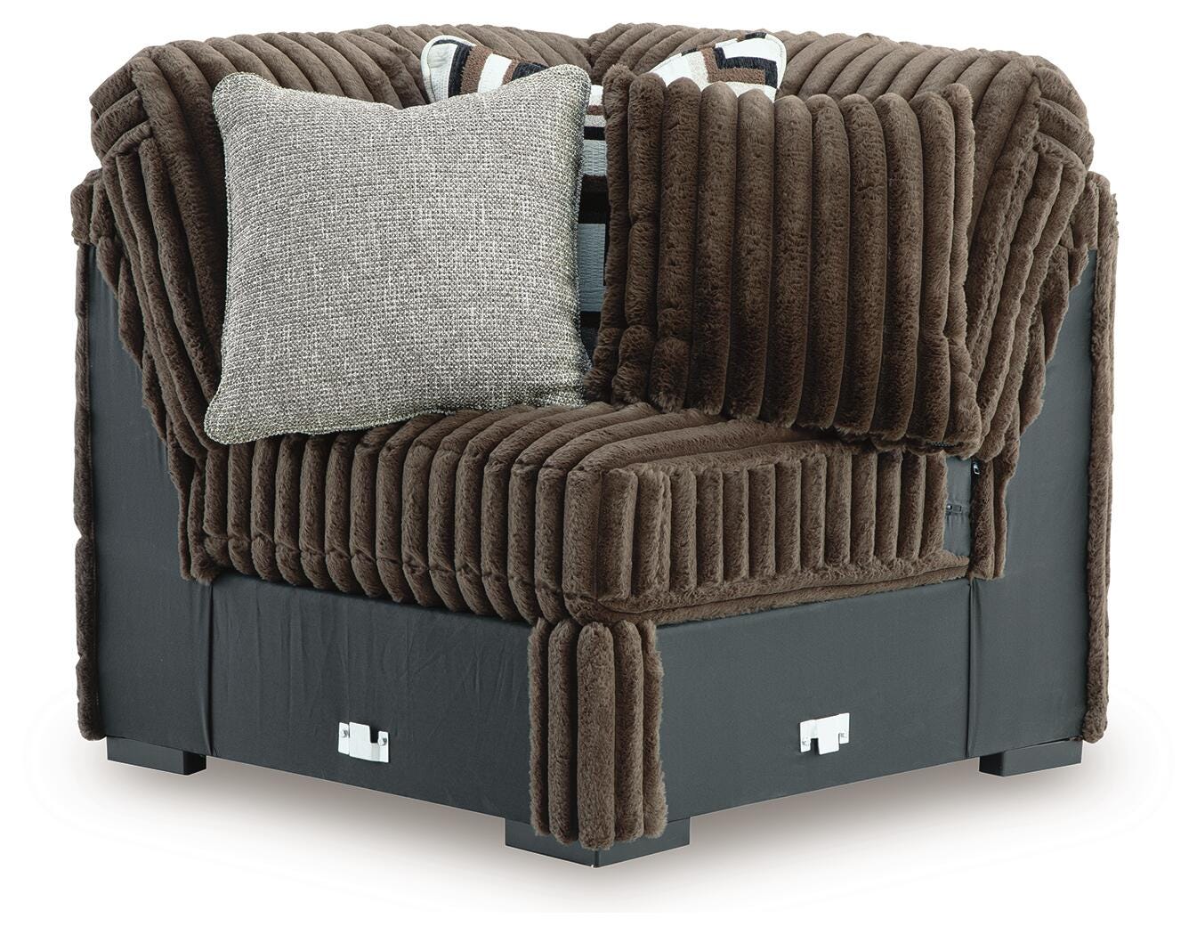 Midnight-Madness 4-Piece Sectional and Oversized Chair Signature Design by Ashley® Living Room