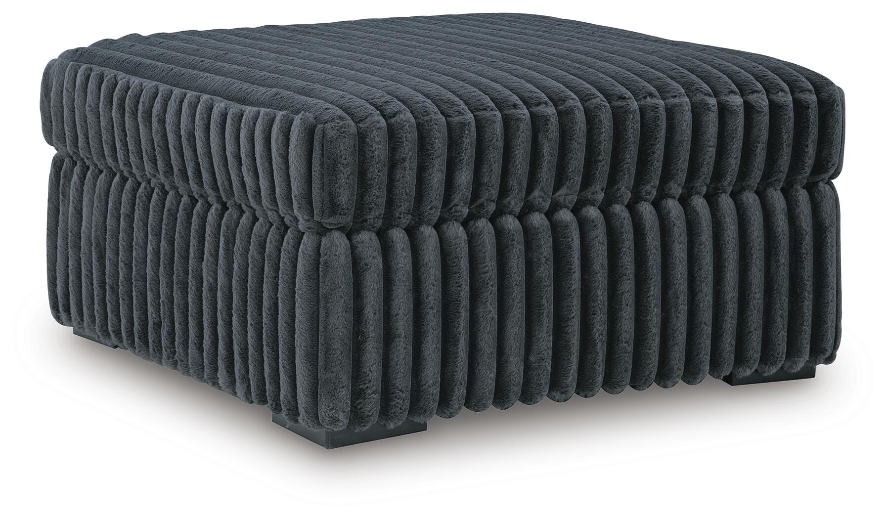 Midnight-Madness Oversized Chair and Ottoman (98105 Colorway) Signature Design by Ashley® Living Room