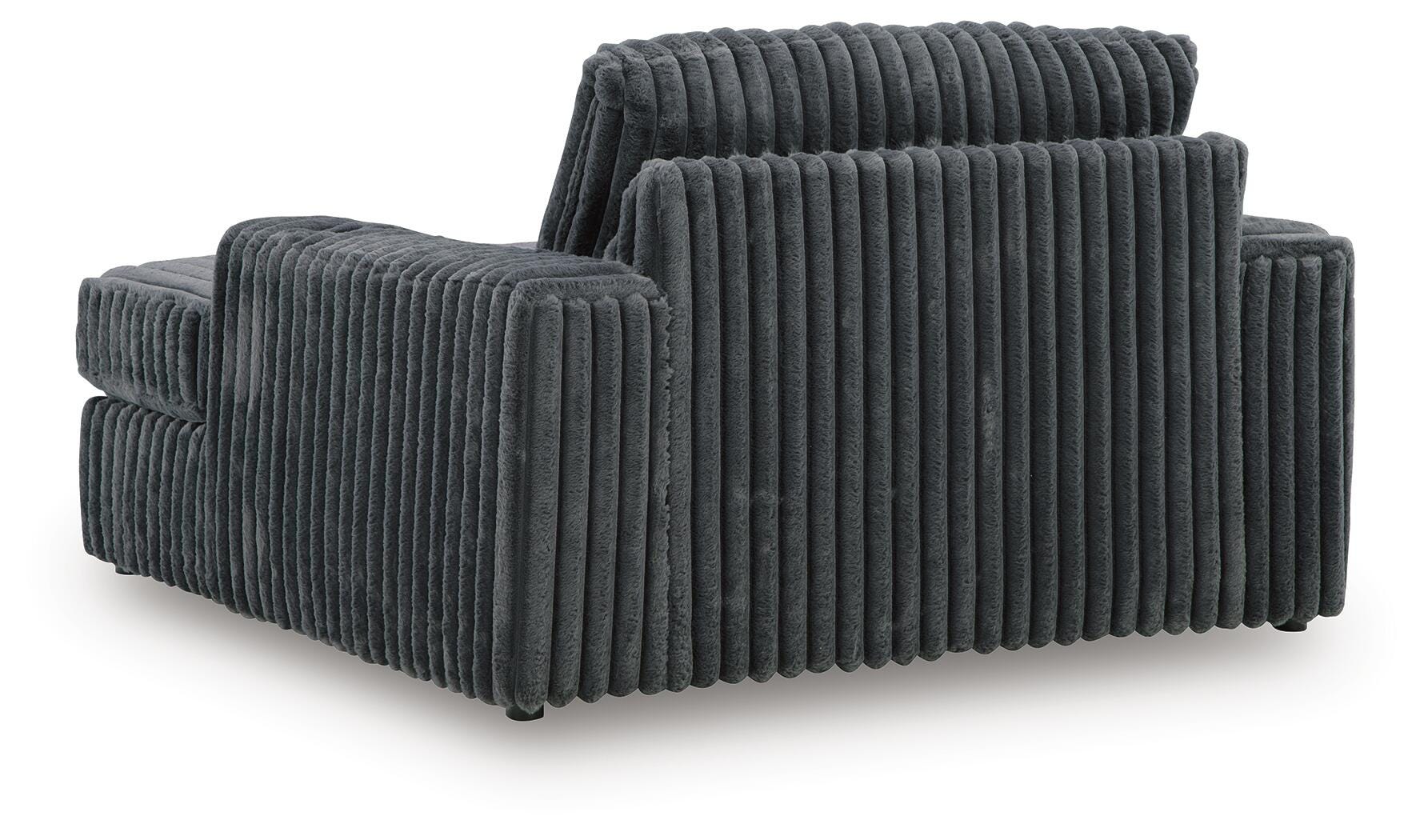 Midnight-Madness Sofa, Loveseat and Oversized Chaise — 3-Piece Signature Design by Ashley® Living Room