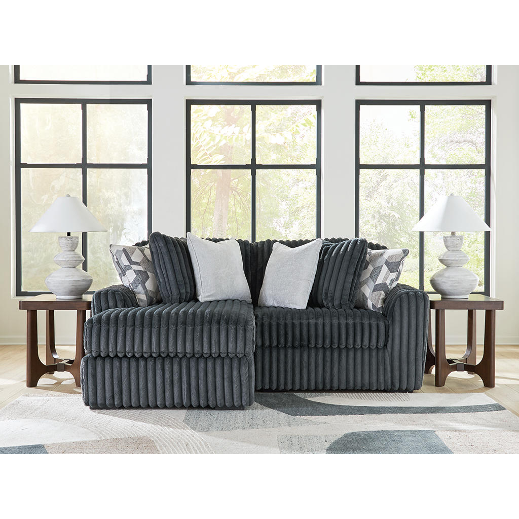 Midnight-Madness 2-Piece Sectional with Chaise Signature Design by Ashley® Living Room