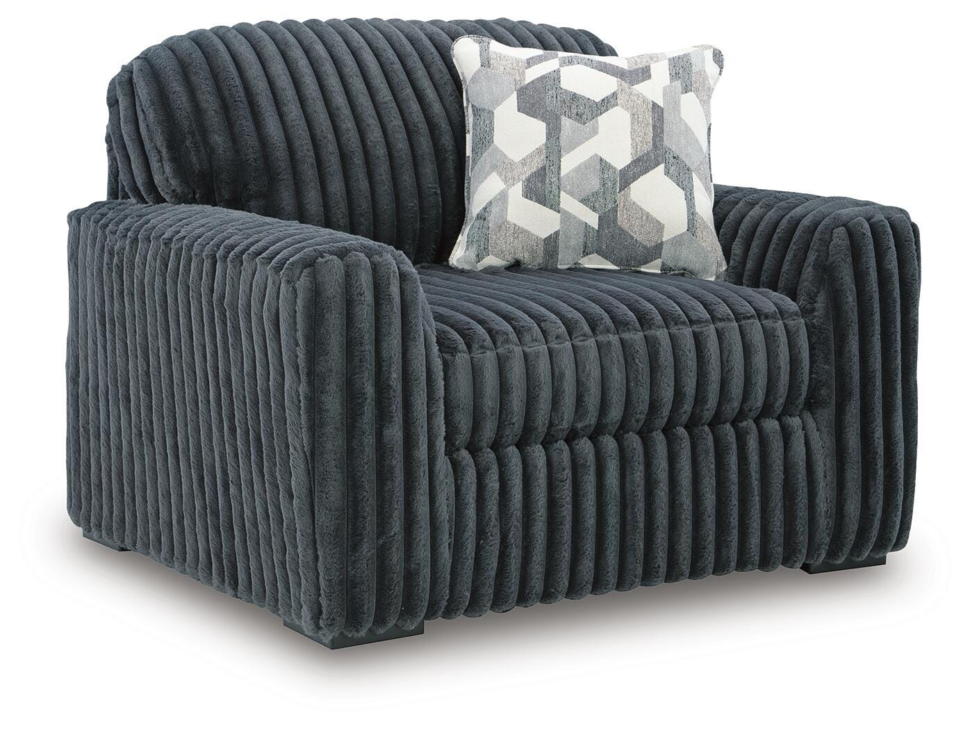 Midnight-Madness Sofa and Oversized Chair — 2-Piece Set Signature Design by Ashley® Living Room