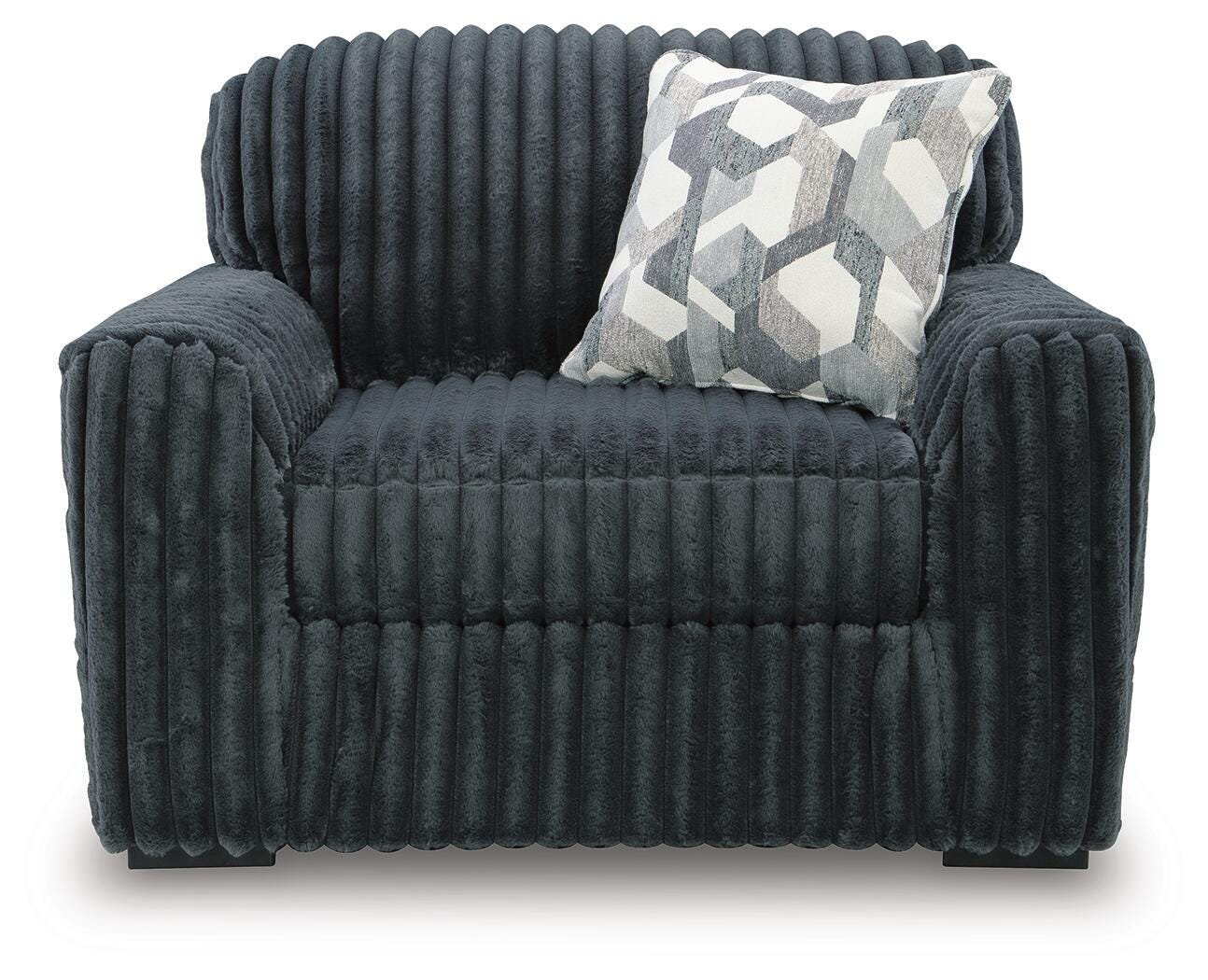 Midnight-Madness Sofa and Oversized Chair — 2-Piece Set Signature Design by Ashley® Living Room