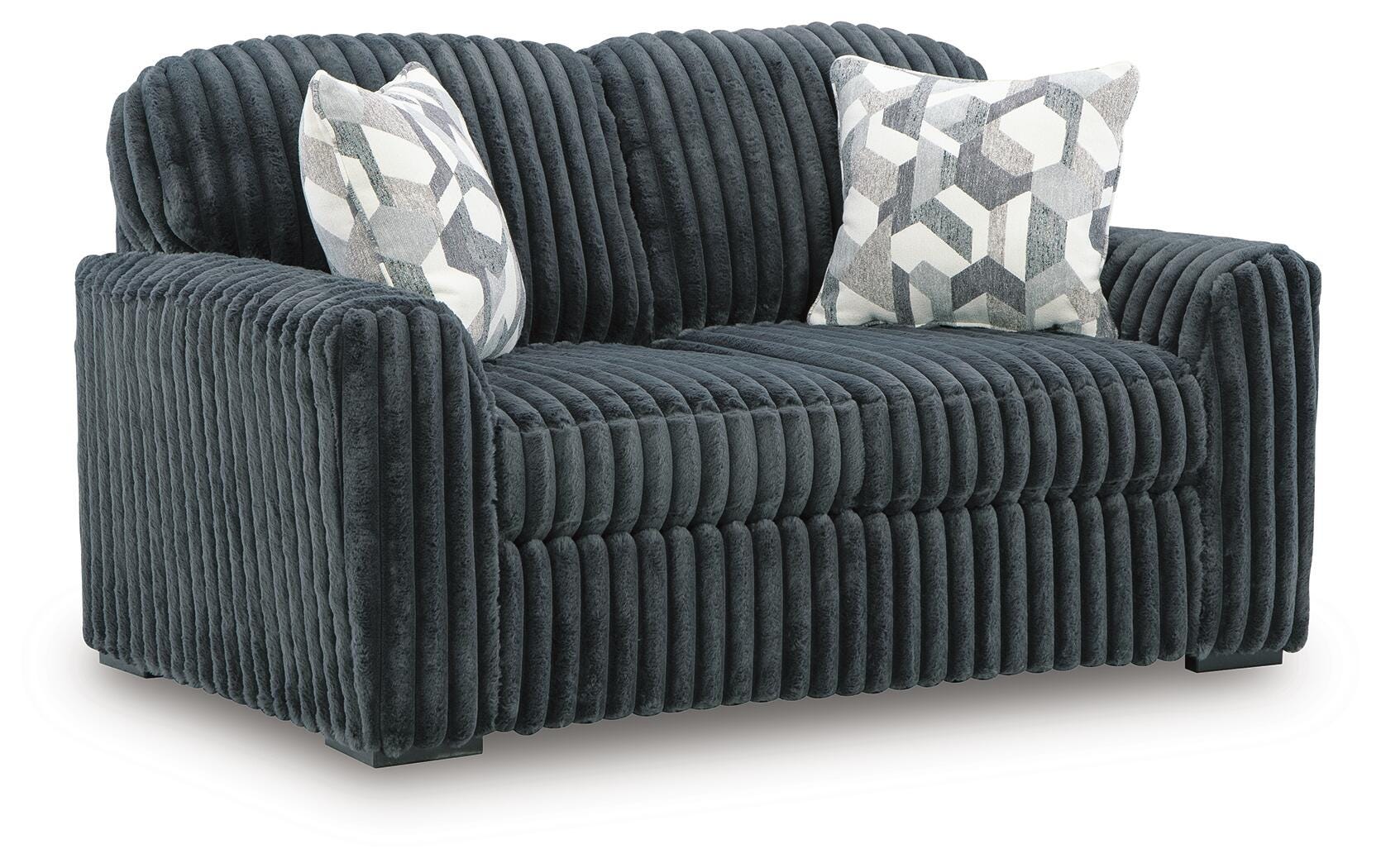 Midnight-Madness Sofa, Loveseat and Oversized Chaise — 3-Piece Signature Design by Ashley® Living Room