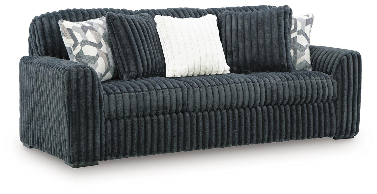 Midnight-Madness Sofa, Loveseat and Oversized Chaise — 3-Piece Signature Design by Ashley® Living Room