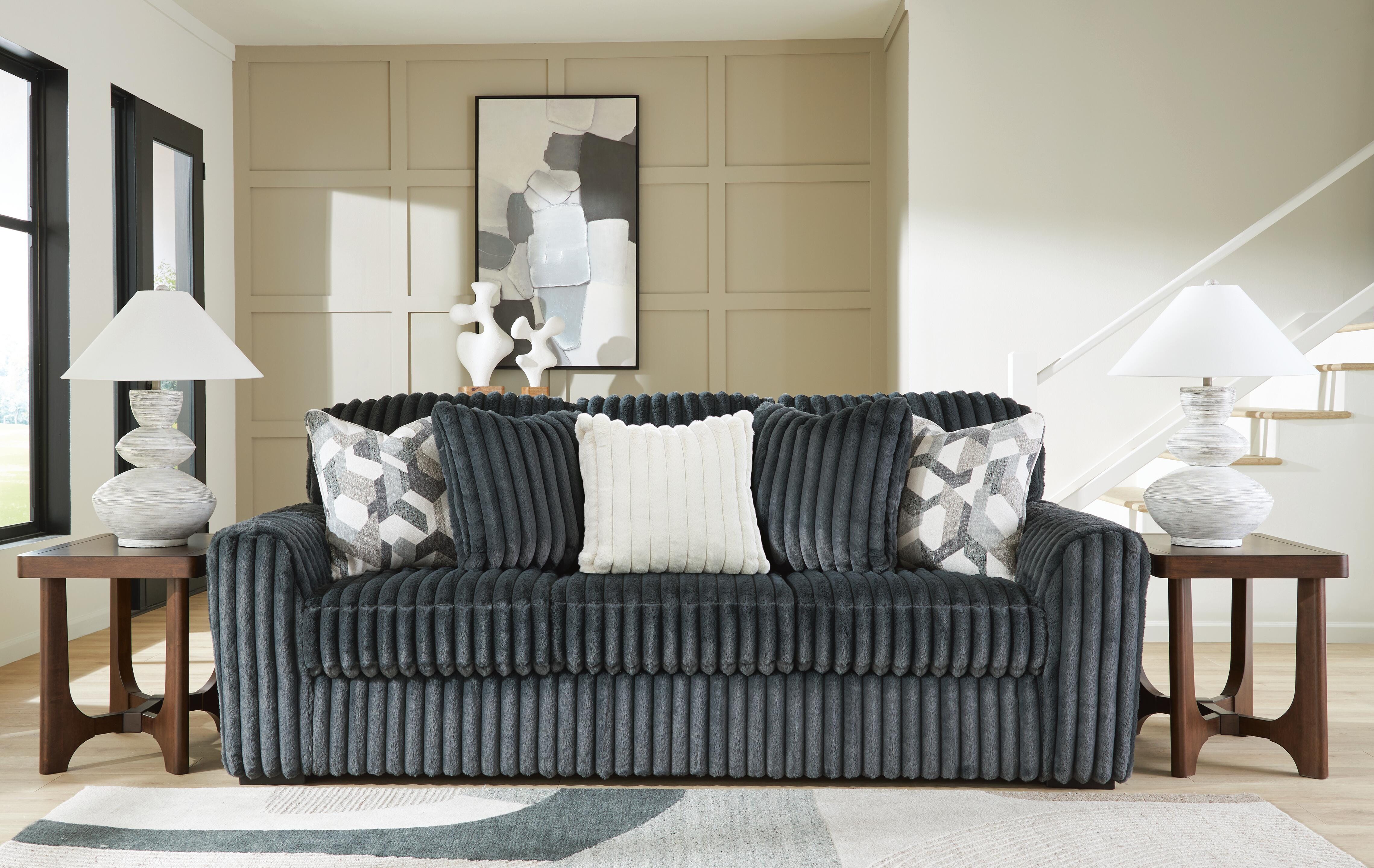 Midnight-Madness Sofa and Oversized Chair — 2-Piece Set Signature Design by Ashley® Living Room