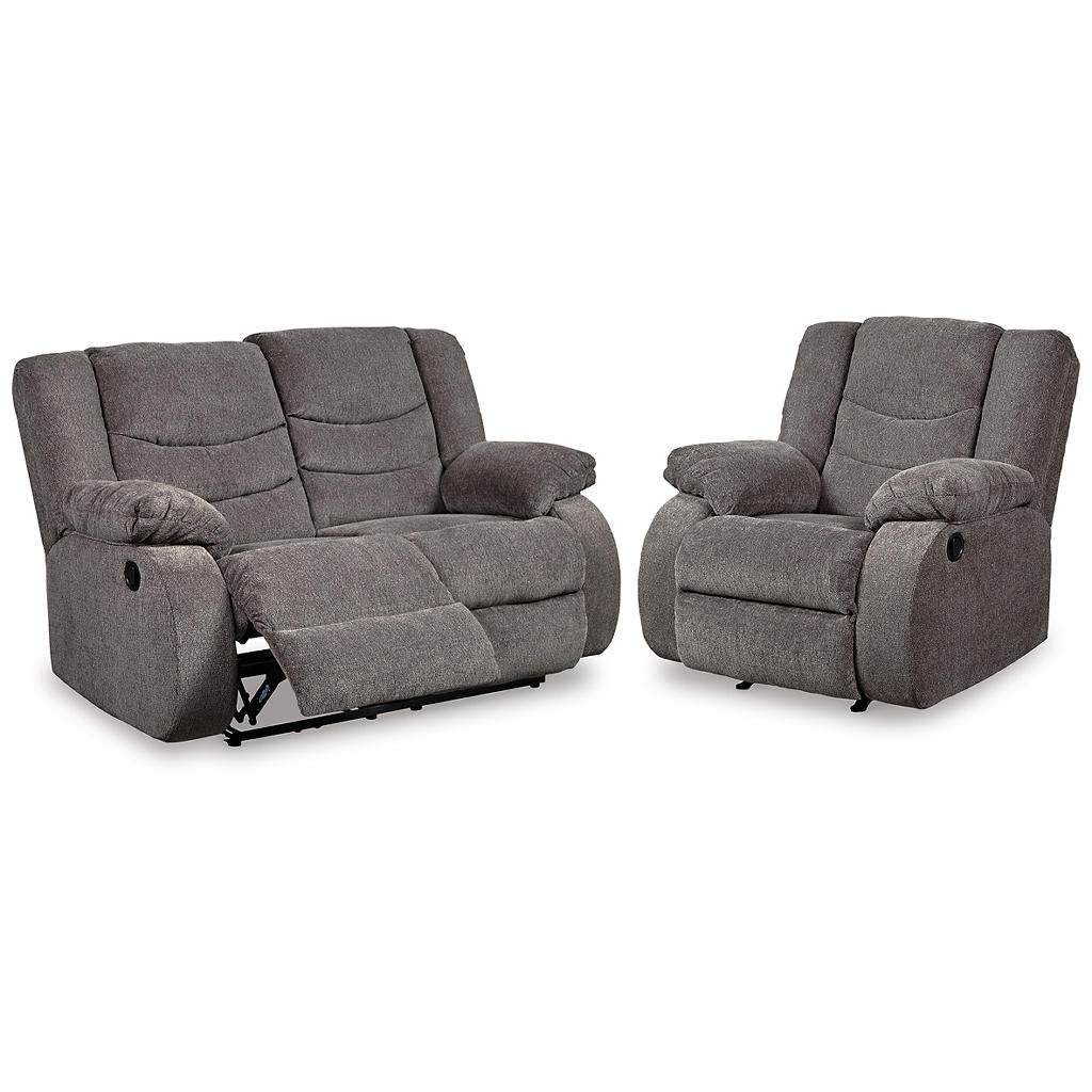 Tulen Reclining Loveseat and Recliner Signature Design by Ashley® Uncategorized