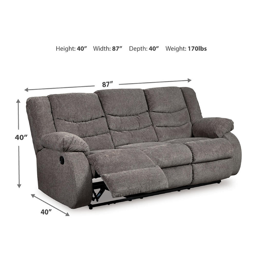 Tulen Reclining Sofa and Loveseat Signature Design by Ashley® Uncategorized