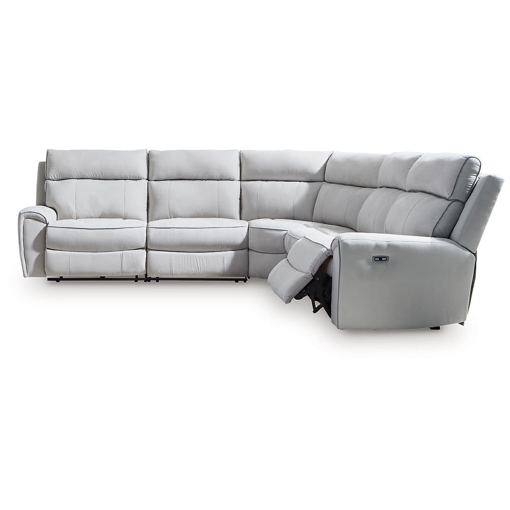 Social Pointe 5-Piece Power Reclining Sectional Signature Design by Ashley® Living Room