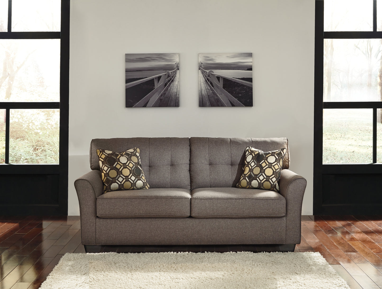 Tibbee Sofa and Loveseat with Chaise