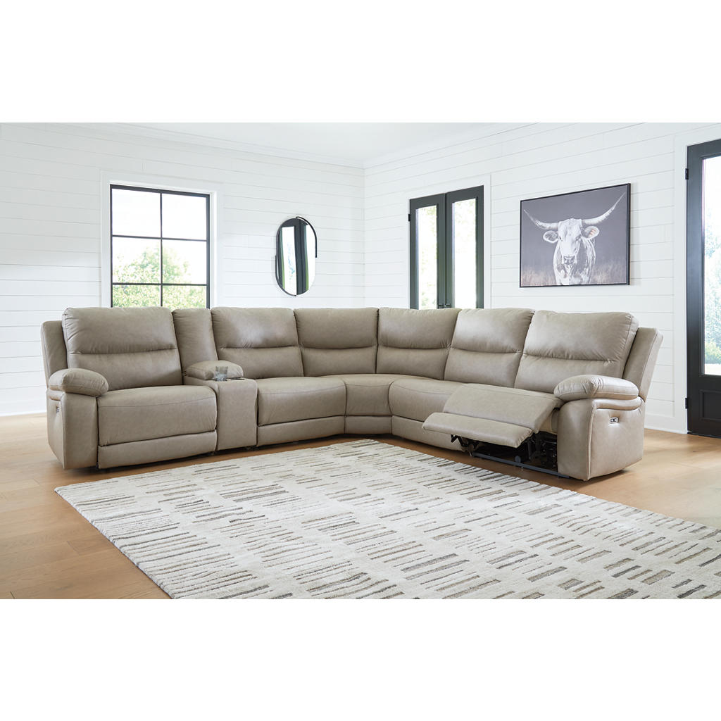 Narwhal Place 6-Piece Power Reclining Sectional Signature Design by Ashley® Living Room