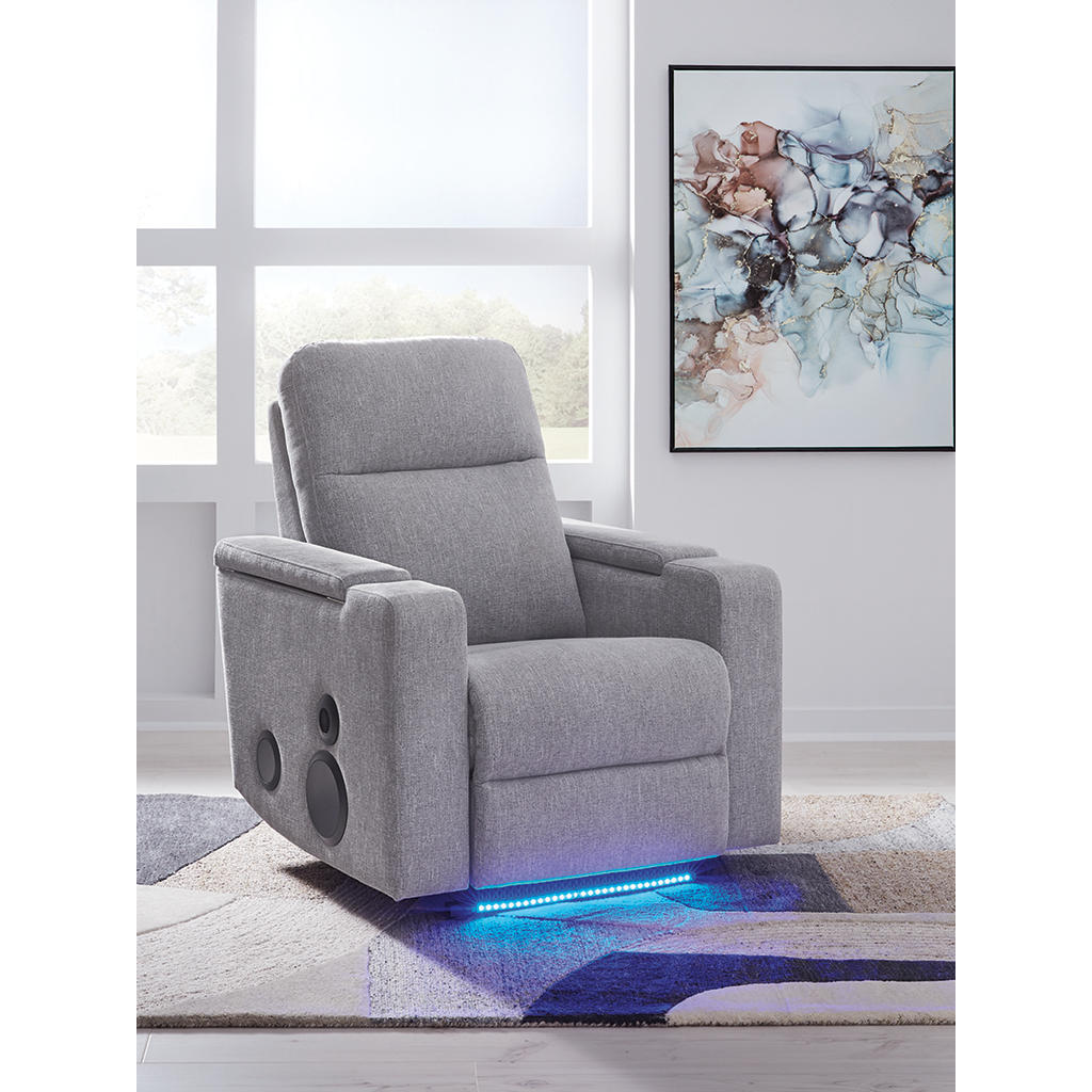 Pineland Power Glider Recliner with Audio System Signature Design by Ashley® Living Room