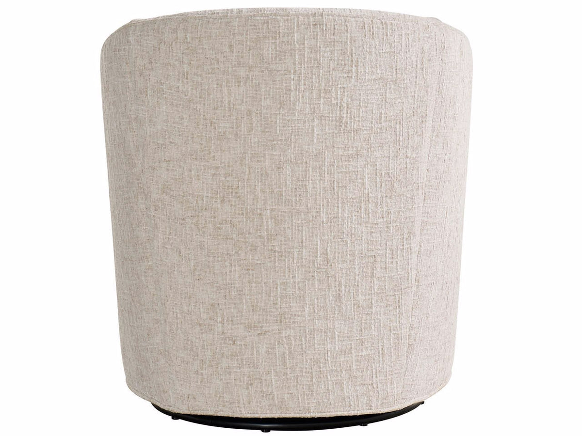 Universal Furniture Burke Swivel Chair — Rani Arctic — Burke Collection