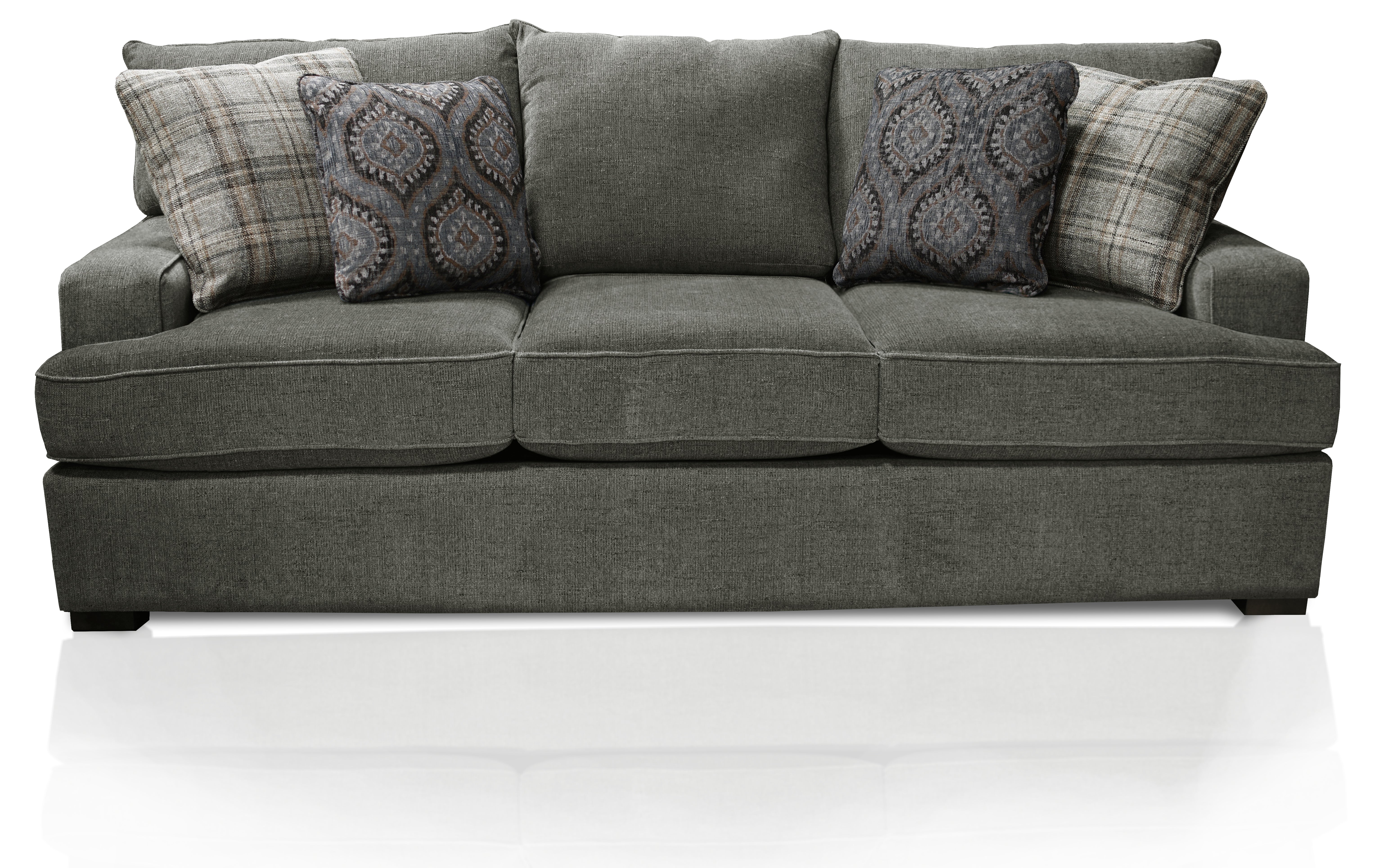 Emerson Large Ottoman with Nails