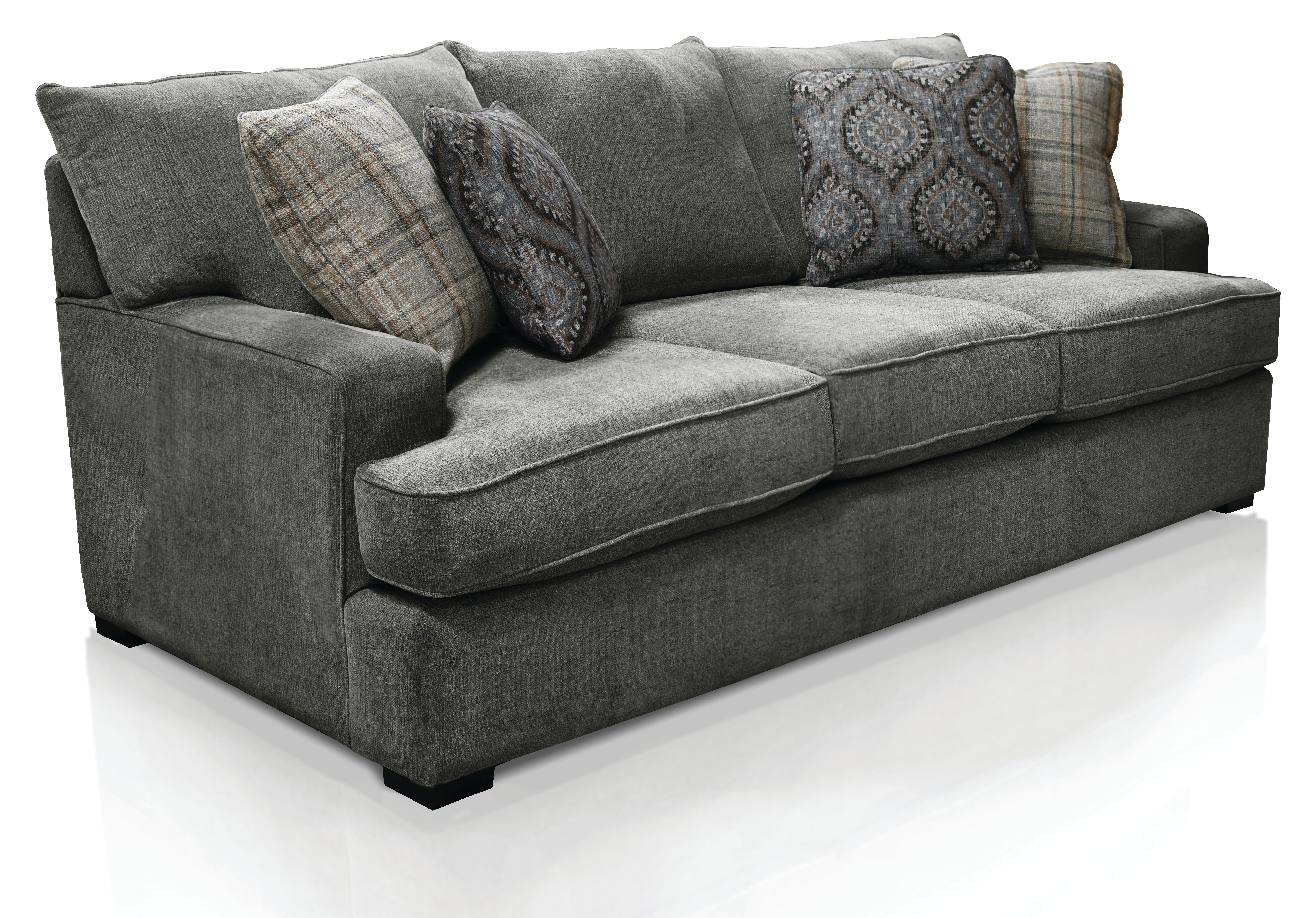 Emerson Large Ottoman with Nails