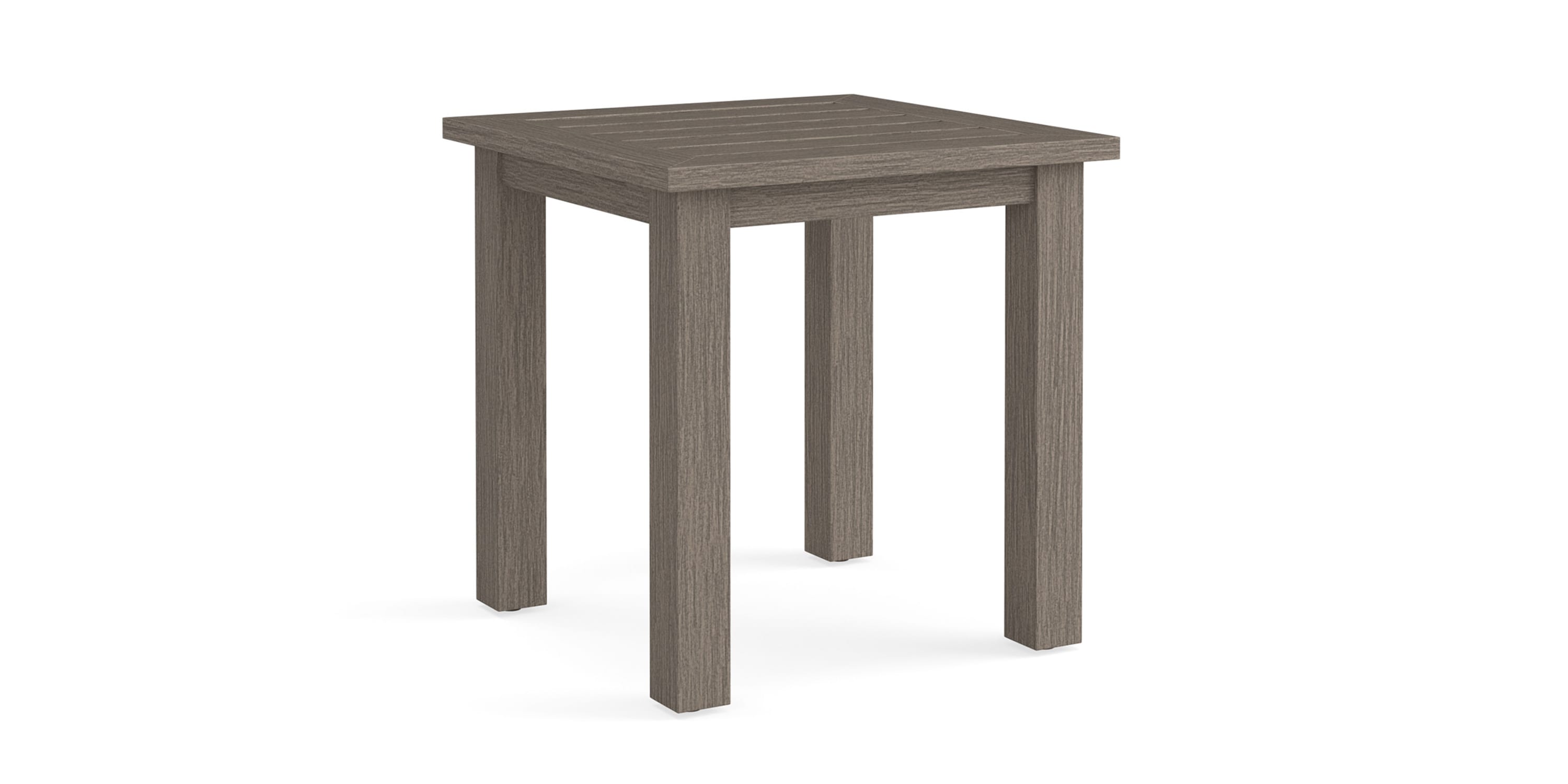 Aluminum Farm Outdoor Side Table Bassett