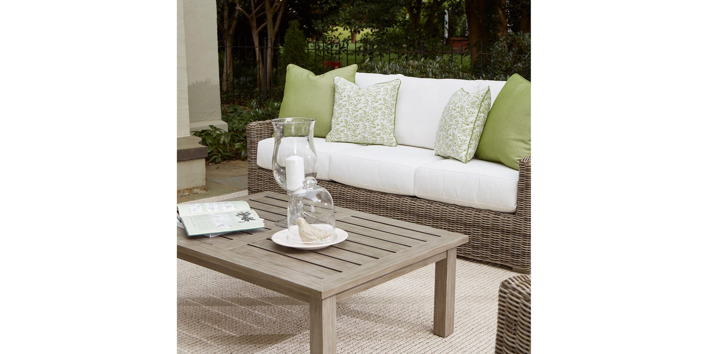 Aluminum Farm Outdoor Cocktail Table Bassett