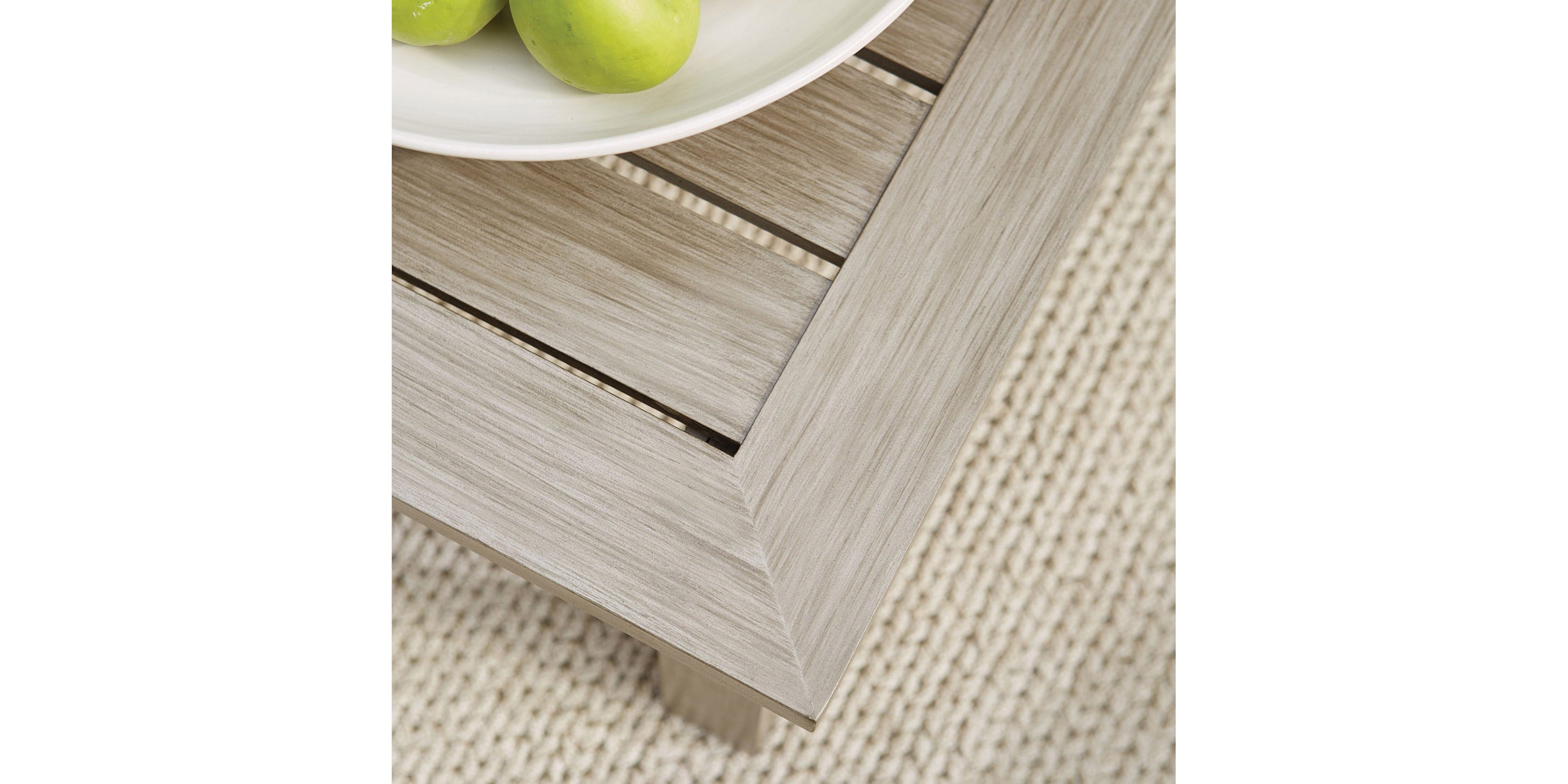 Aluminum Farm Outdoor Cocktail Table Bassett