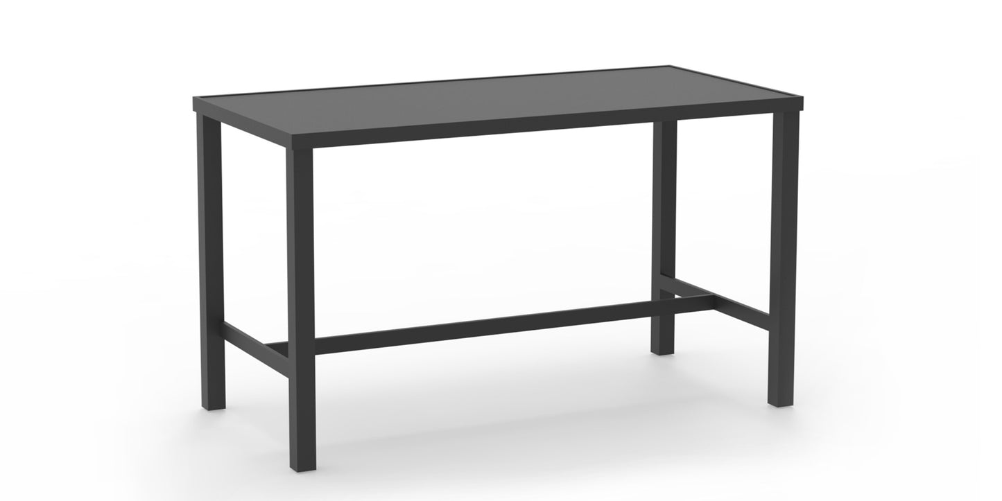 Bonavista Solid Top Outdoor Rectangle Bar & Counter Dining Table Bassett