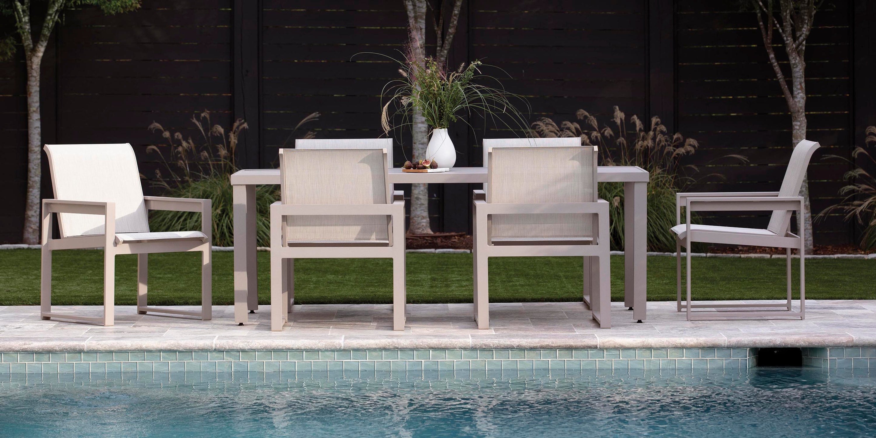 Bonavista Outdoor Track Arm Dining Chair Bassett