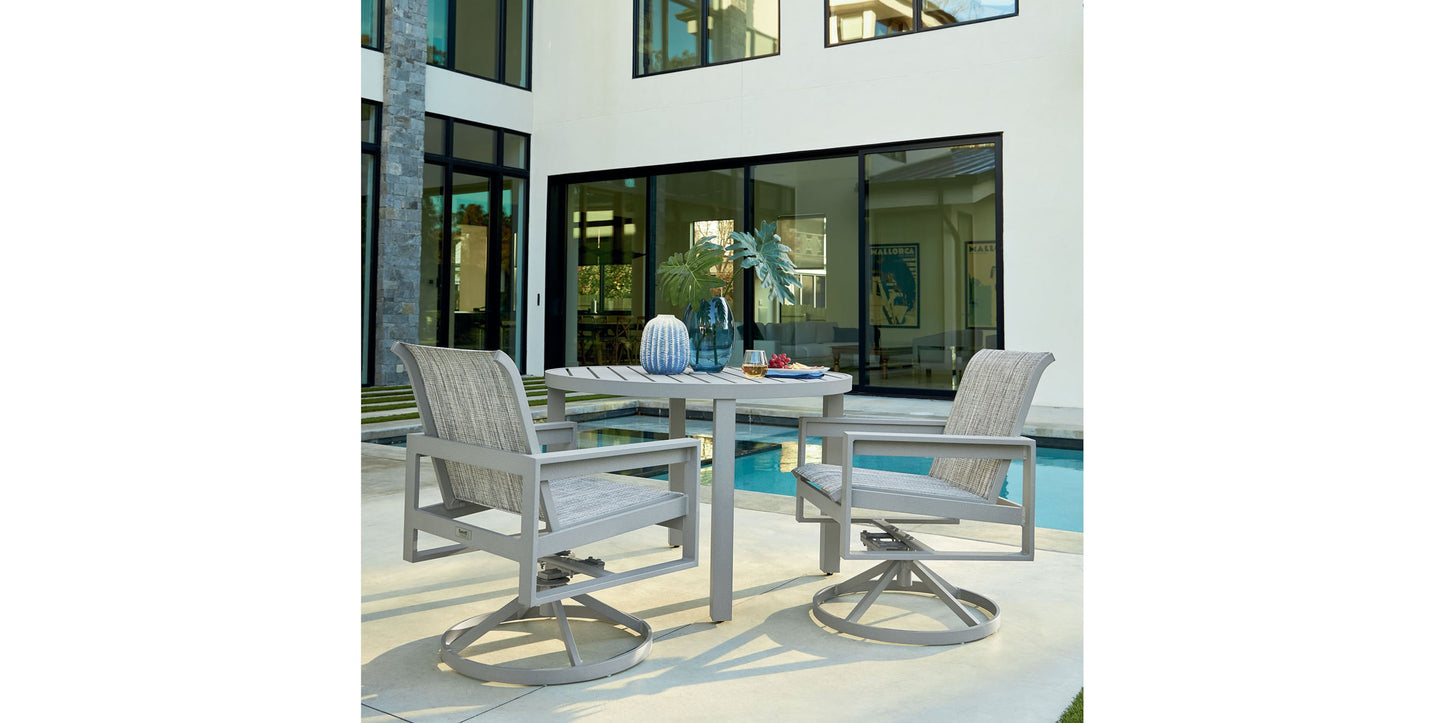 Bonavista Outdoor Round Dining Table Bassett