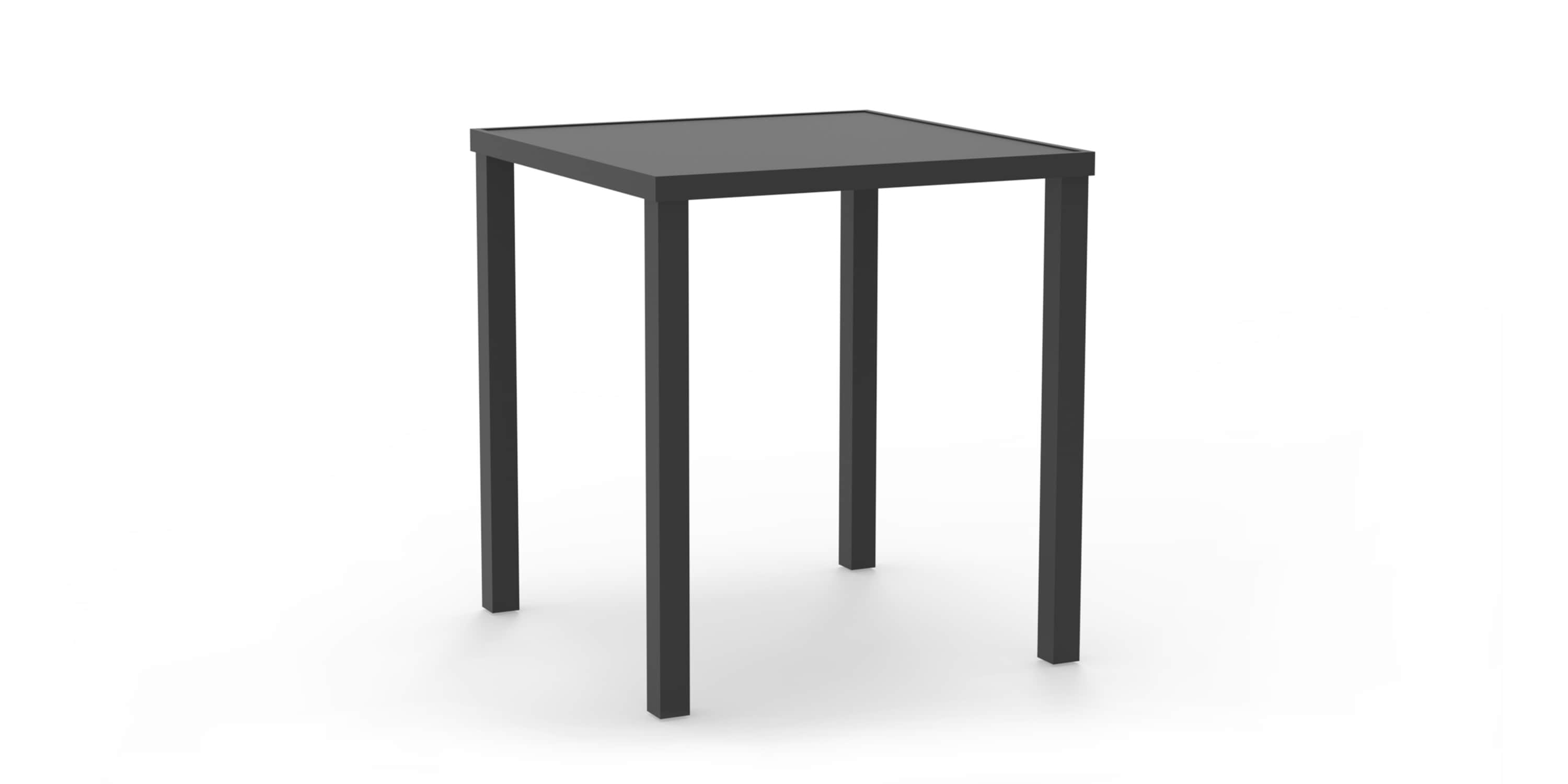 Bonavista Solid Top Outdoor Square Bar & Counter Dining Table Bassett