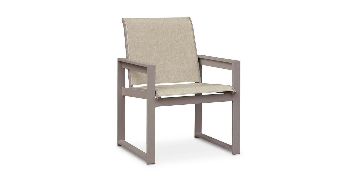 Bonavista Outdoor Track Arm Dining Chair Bassett