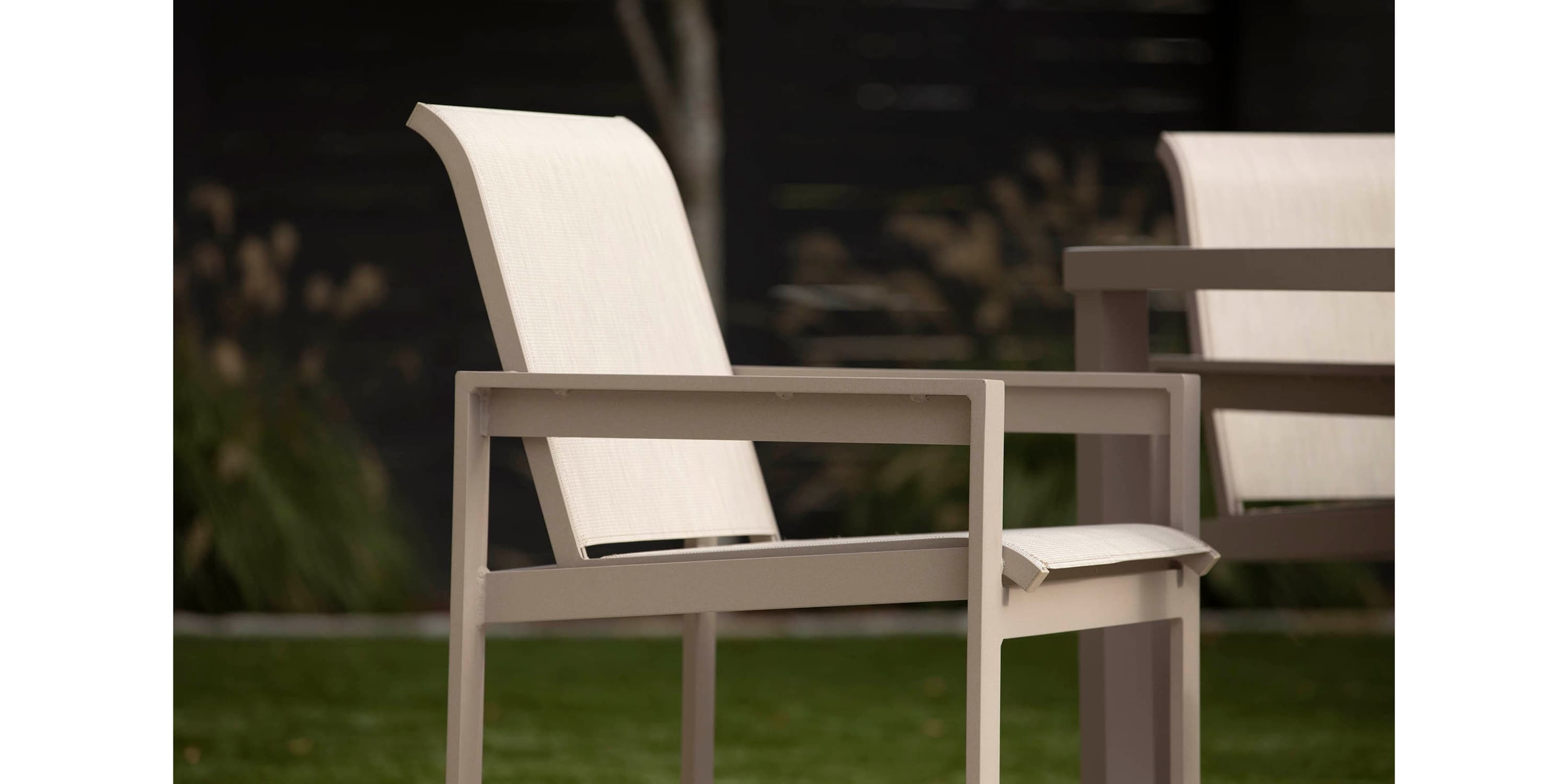 Bonavista Outdoor Track Arm Dining Chair Bassett