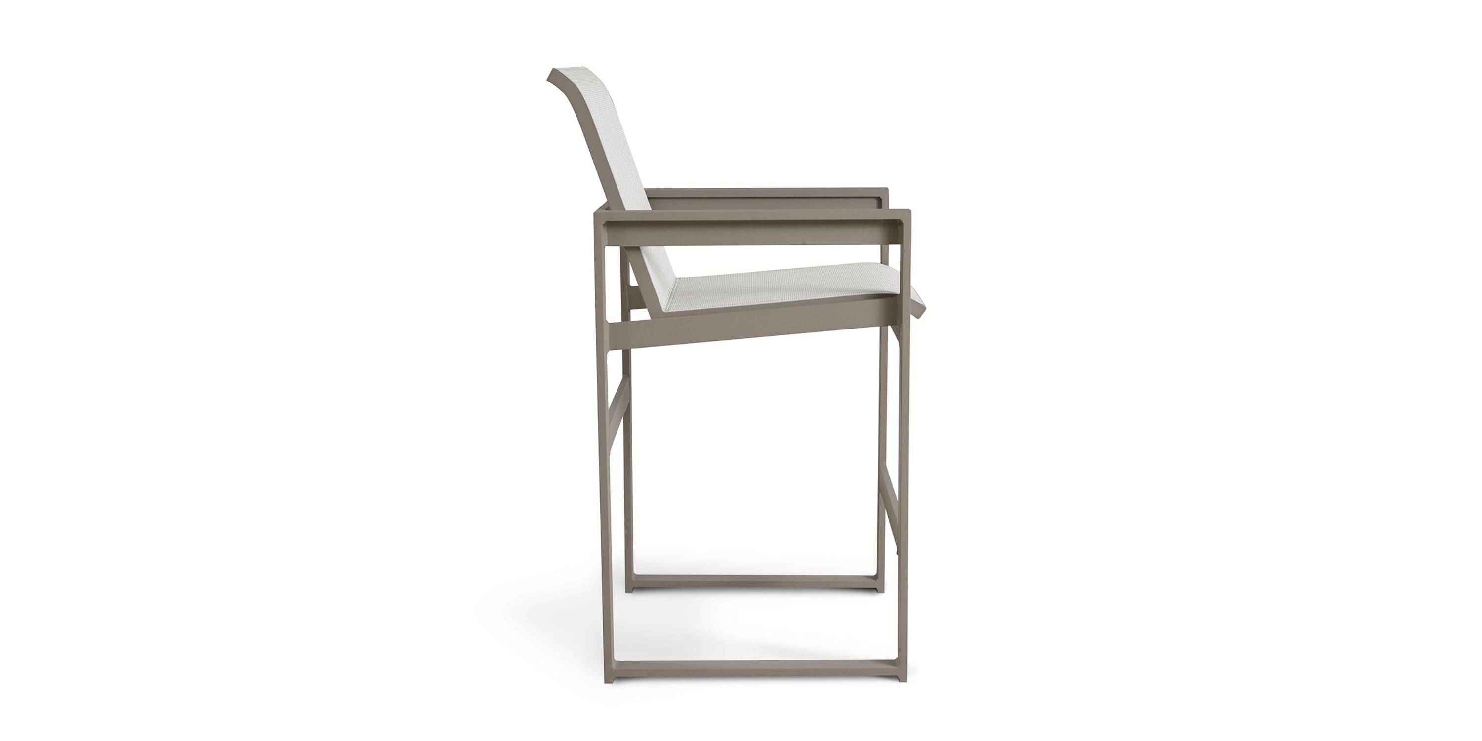 Bonavista Outdoor Track Arm Bar Stool Bassett