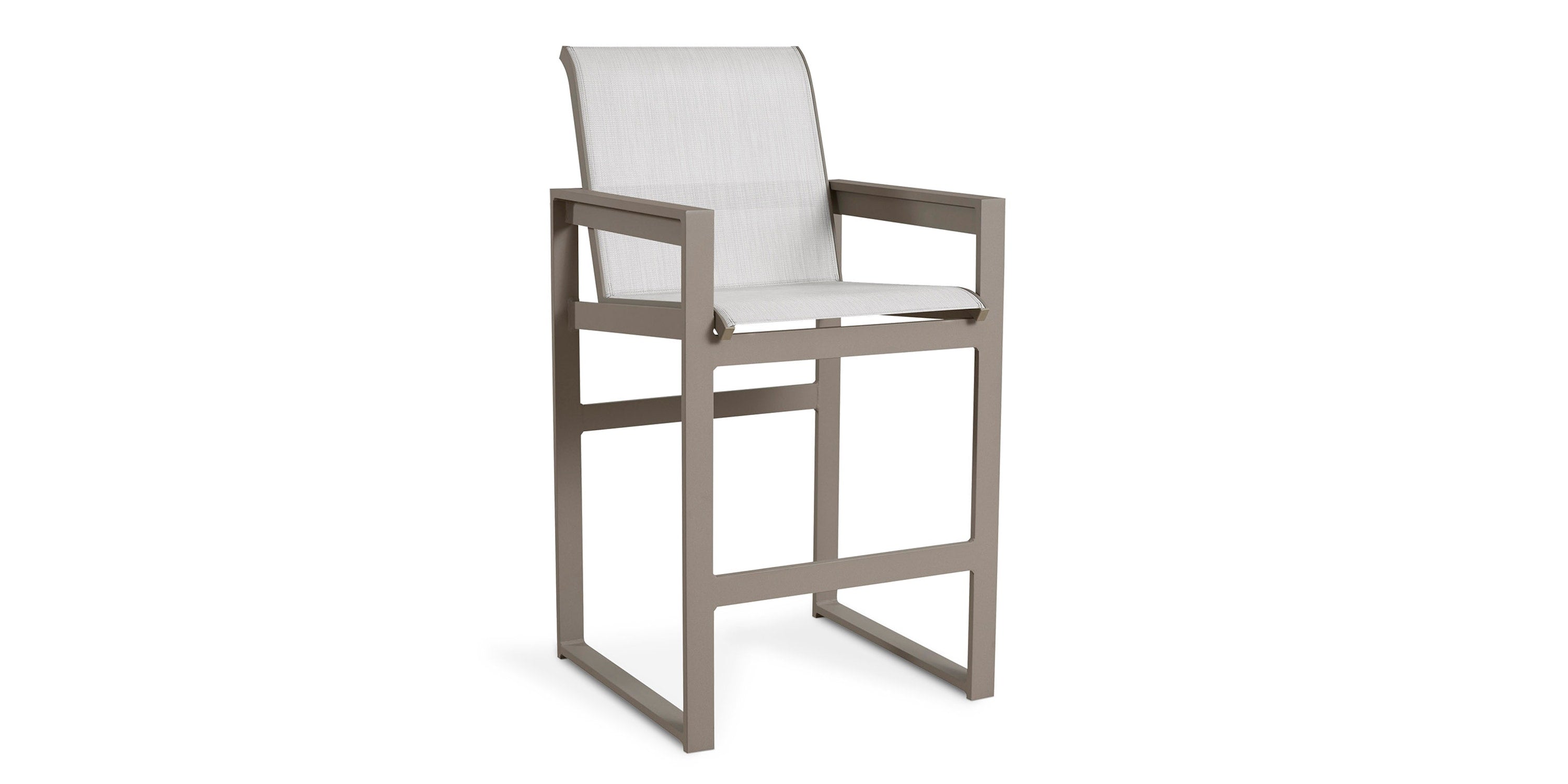 Bonavista Outdoor Track Arm Bar Stool Bassett