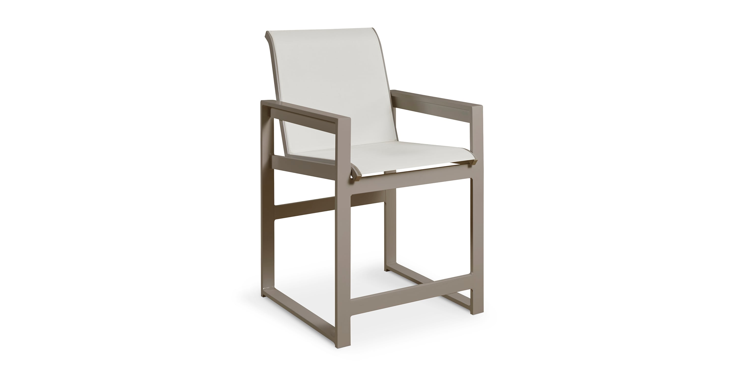 Bonavista Outdoor Track Arm Counter Stool Bassett