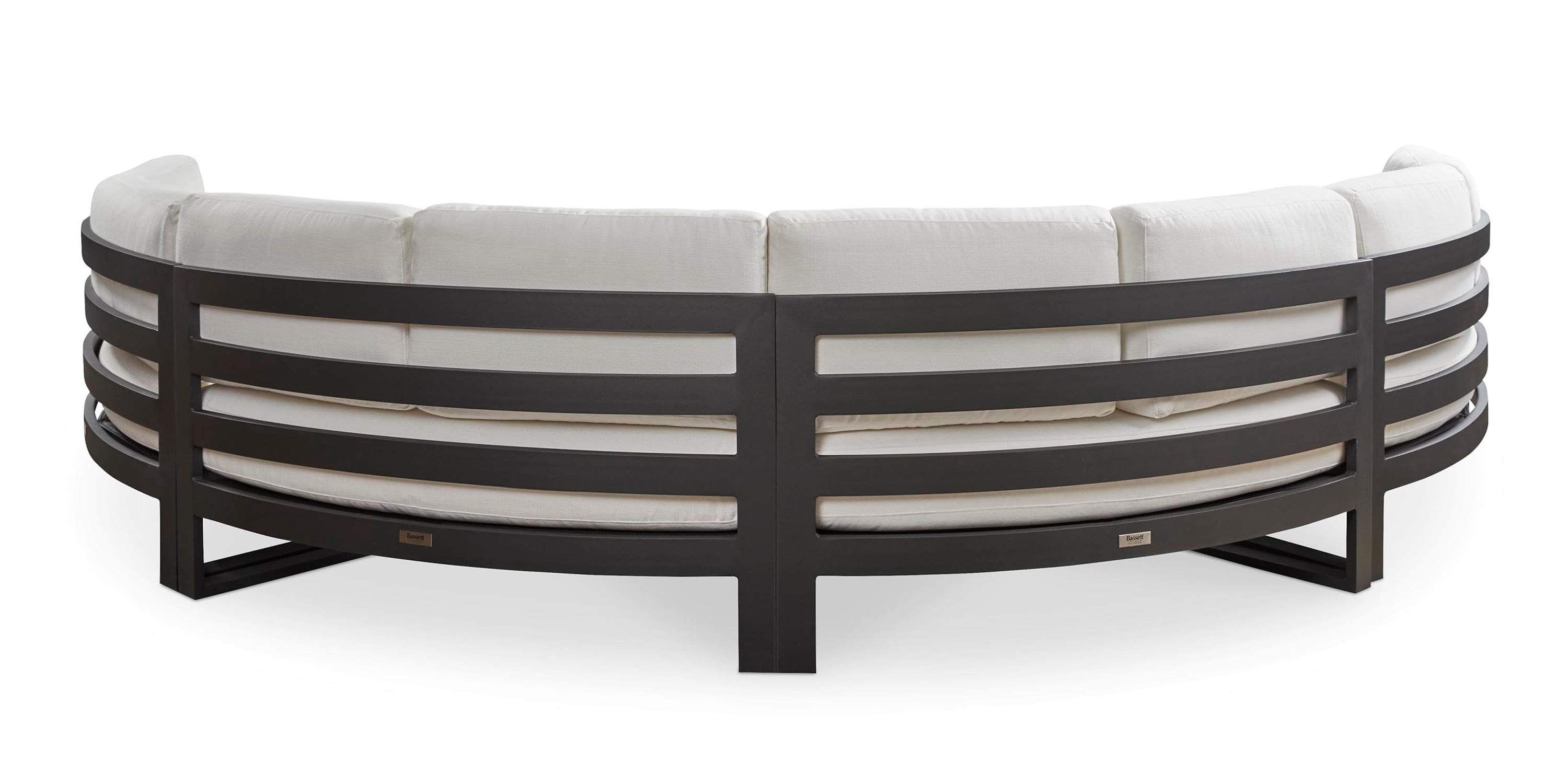Bonavista Outdoor Curved Armless Sectional Bassett