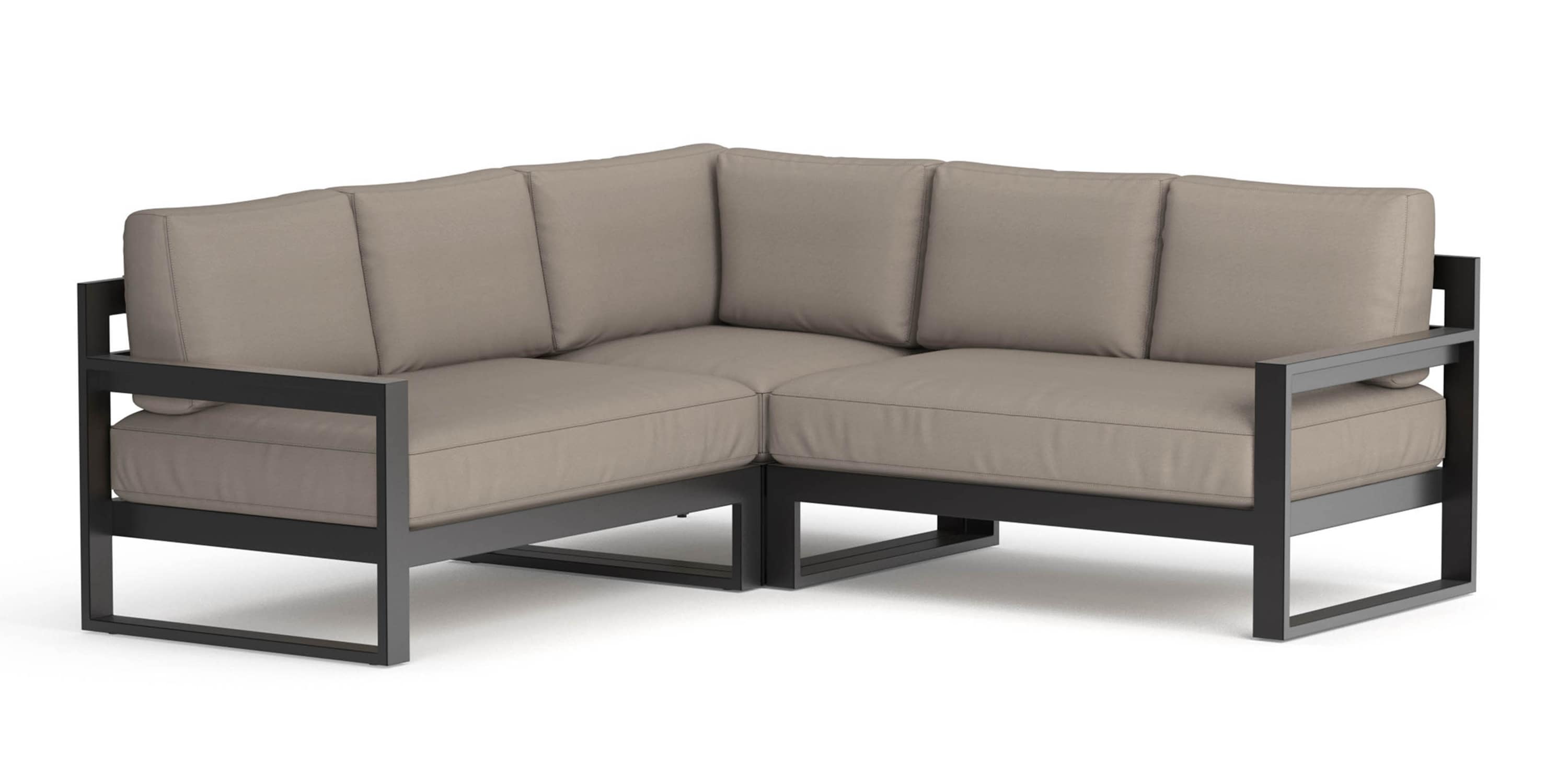 Bonavista Outdoor Track Arm Sectional Bassett