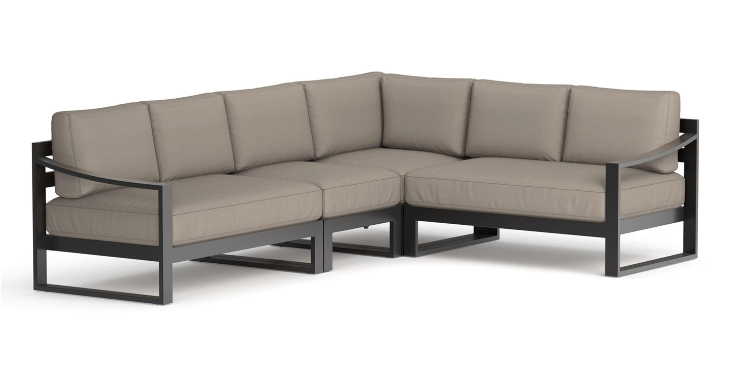 Bonavista Outdoor Slope Arm Sectional Bassett