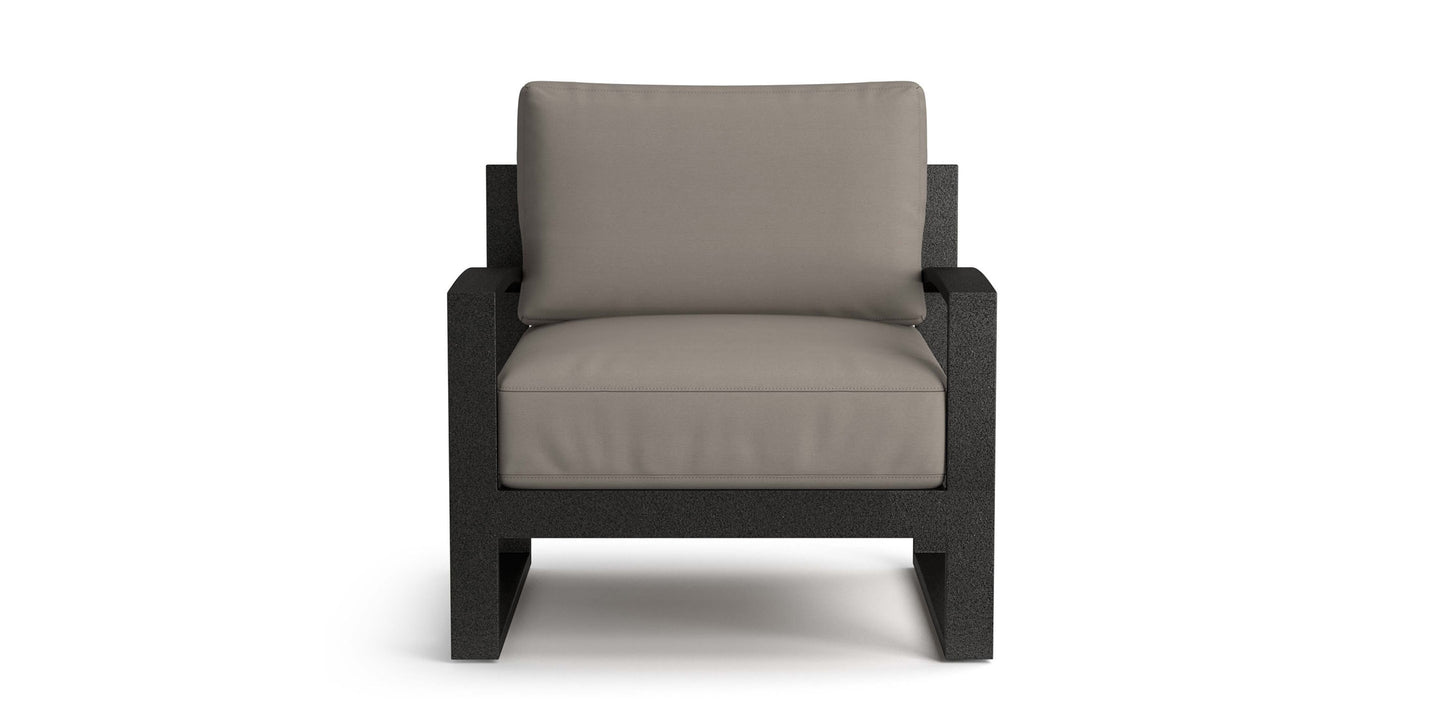 Bonavista Outdoor Arched Arm Lounge Chair Bassett