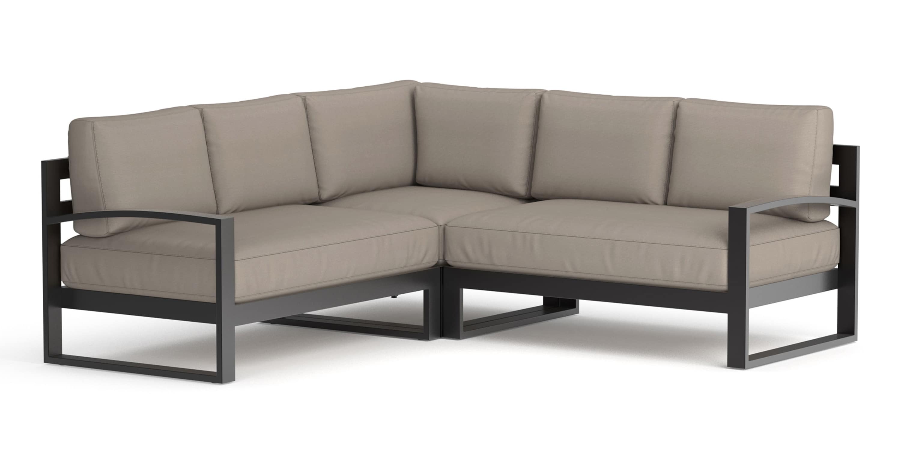 Bonavista Outdoor Arched Arm Sectional Bassett