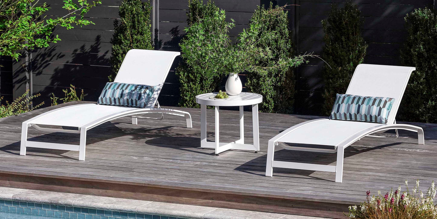 Walker Outdoor Chaise Lounge Bassett Outdoor