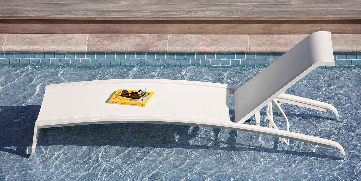 Walker Outdoor Chaise Lounge Bassett Outdoor
