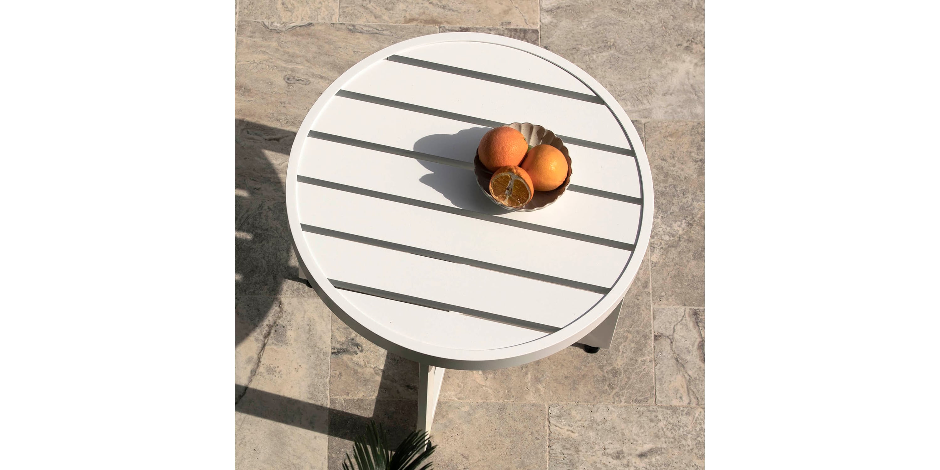 Walker Outdoor Round End Table Bassett Outdoor