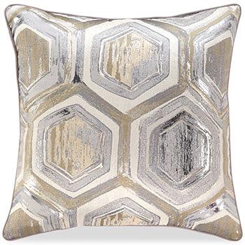 Meiling Pillow Set of 4 — Metallic Shimmer, Washable Covers Signature Design by Ashley® Accent Pillows