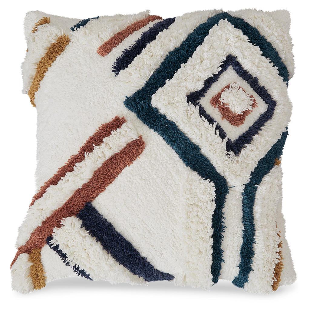 Evermore Pillow Set of 4 — Handwoven Multi Signature Design by Ashley® Accent Pillows