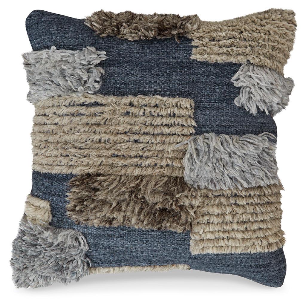 Gibbend Pillow Set of 4 — Blue/Gray/White Signature Design by Ashley® Accent Pillows