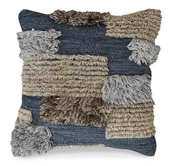 Gibbend Pillow Set of 4 — Blue/Gray/White Signature Design by Ashley® Accent Pillows