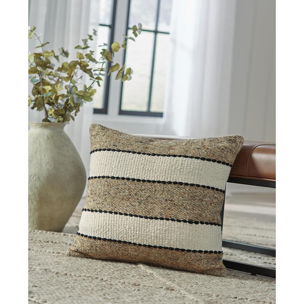 Rueford Pillows — Handwoven Wool Blend, Set of 4 Signature Design by Ashley® Accent Pillows