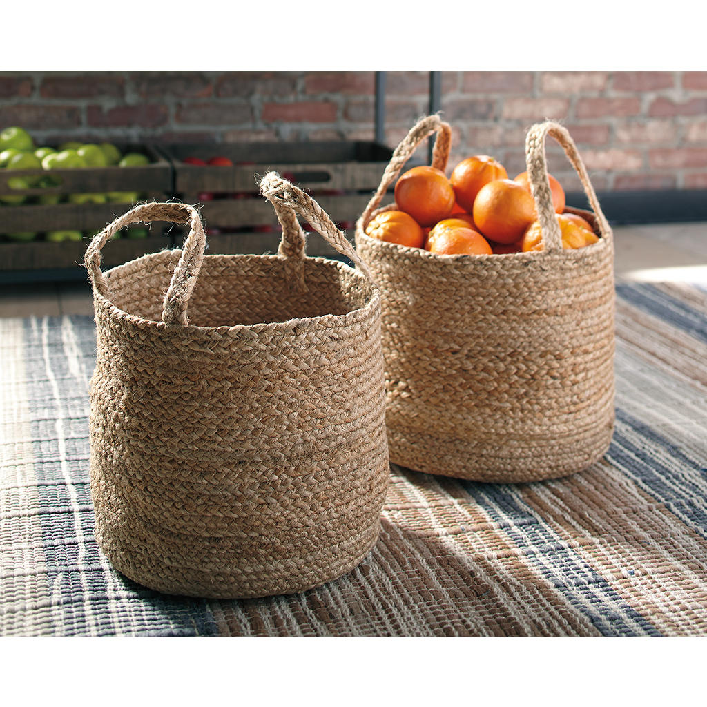 Brayton Basket (Set of 2) Signature Design by Ashley® Home Accents