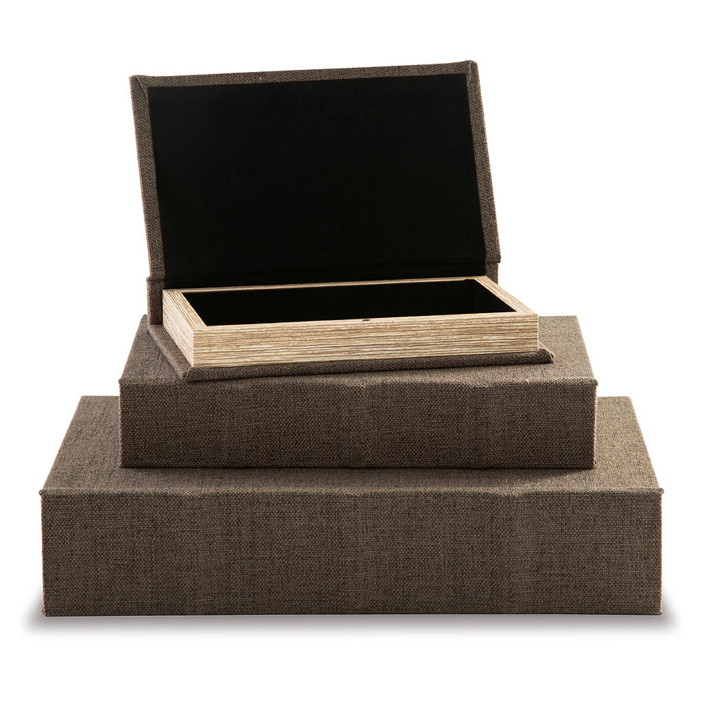 Jolina Box (Set of 3) Signature Design by Ashley® Home Accents
