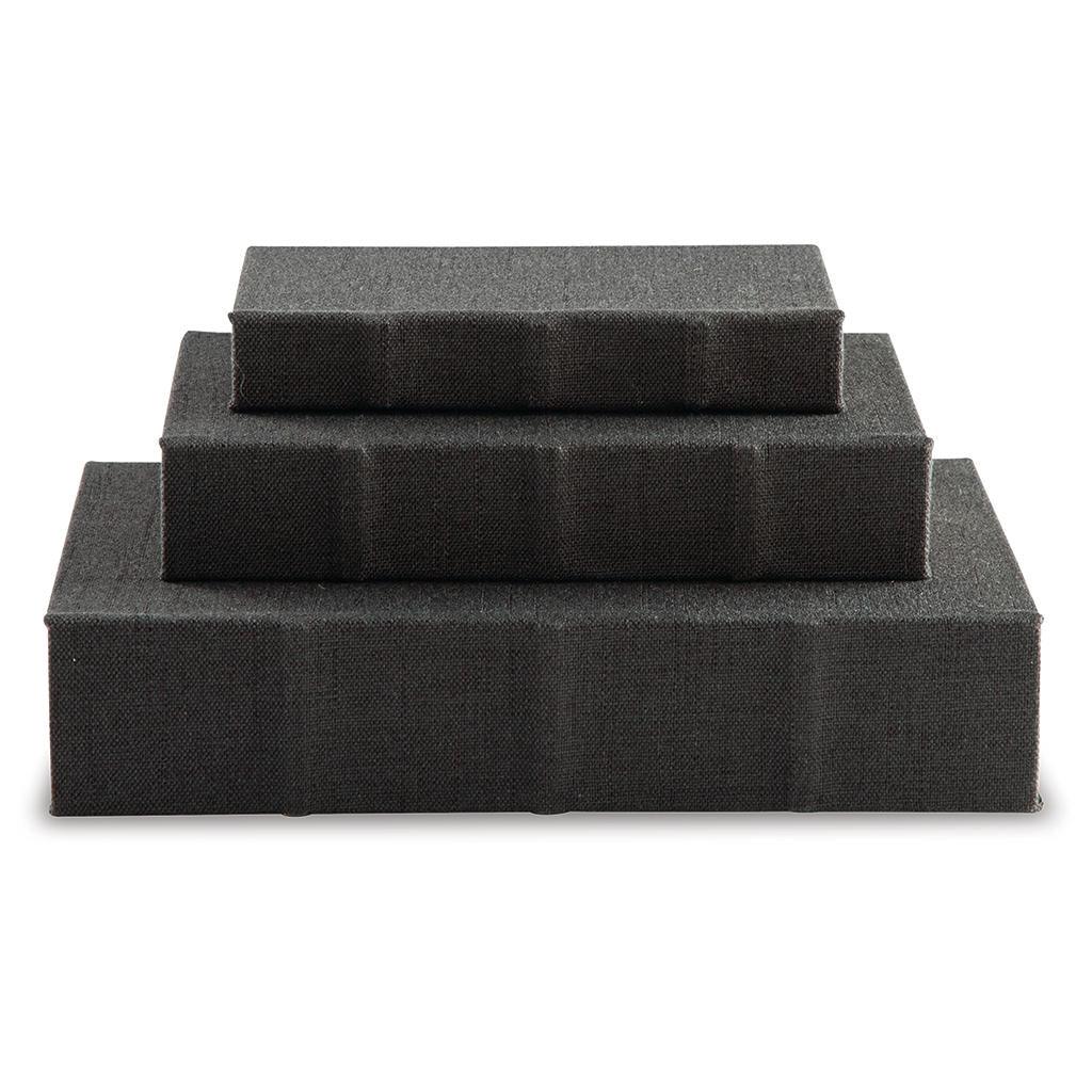 Jolina Box Set of 3 — Black Signature Design by Ashley® Home Accents