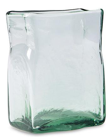 Taylow Vase Set of 3 — Green Glass, 8 Inch Signature Design by Ashley® Home Accents