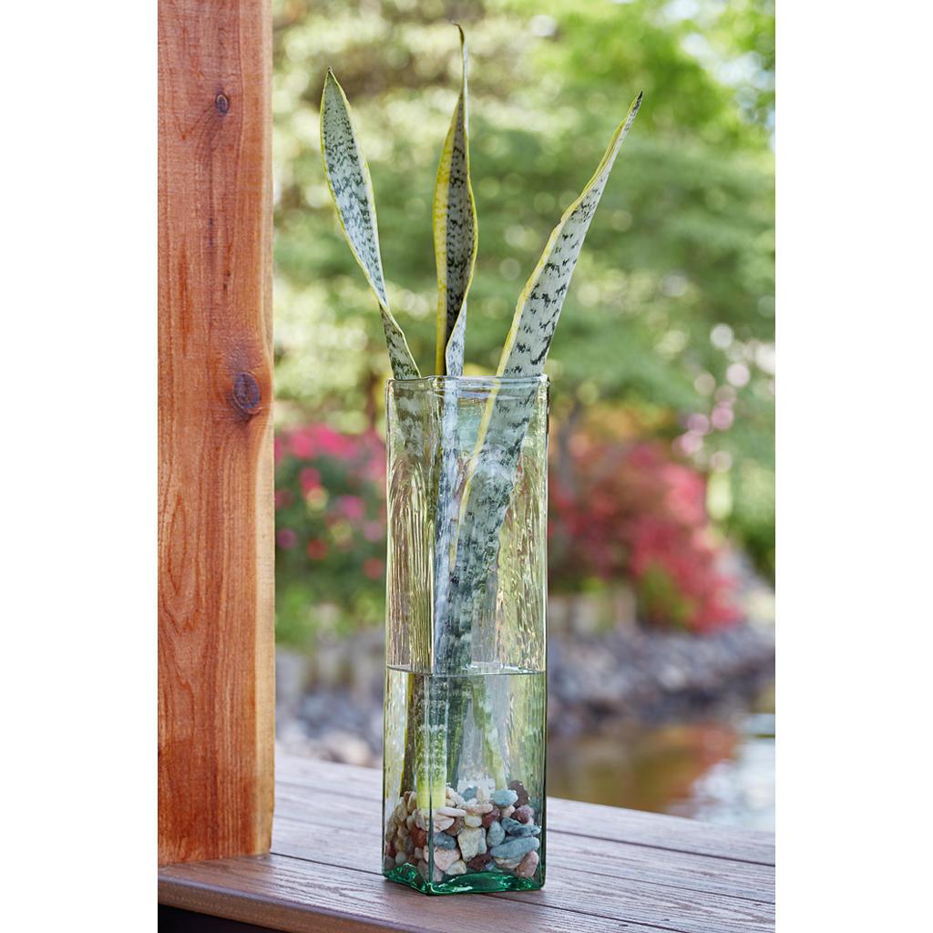 Taylow Vase Set of 3 — Green Glass, 15 Inch Signature Design by Ashley® Home Accents