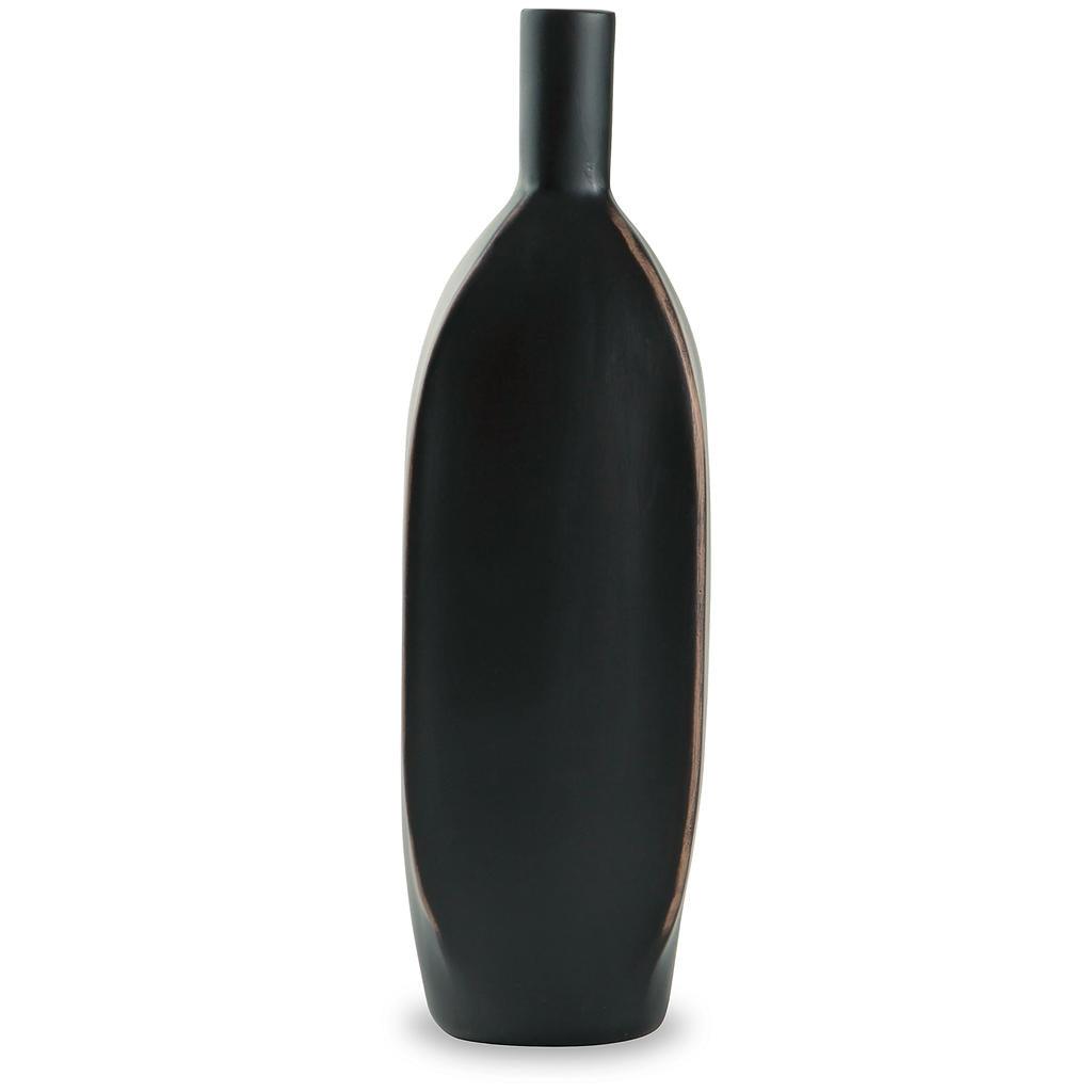 Rhaveney Vase Set of 3 — Black, 9.45 Inch Signature Design by Ashley® Home Accents