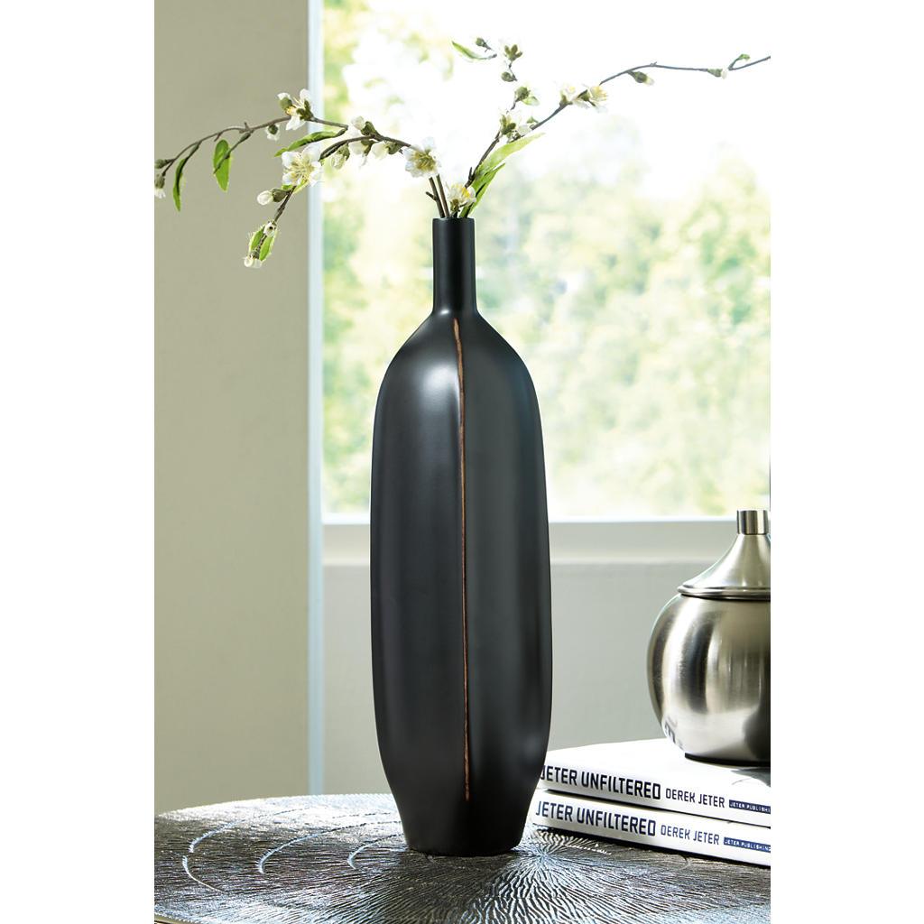 Rhaveney Vase Set of 3 — Black, 15.75 Inch Signature Design by Ashley® Home Accents